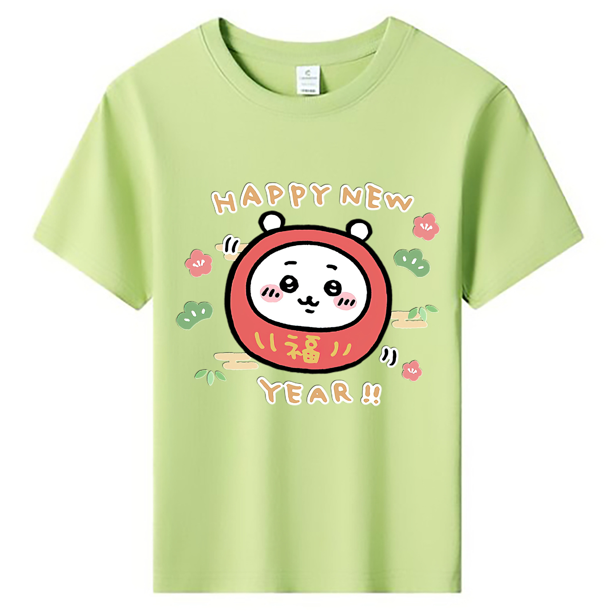 （画像用） ちいかわ ちいかわ Chii-kawa chiikawa 綿100％キッズTシャツ（フロントプリント）